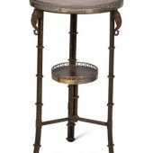 A French Brass Side Table Afte