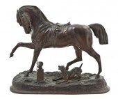 A French Bronze Anamalier Grou