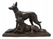 A French Bronze Animalier Grou