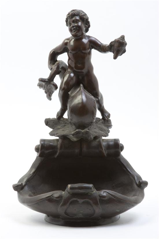 * A French Bronze Figural