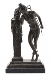 A French Bronze Figural Group