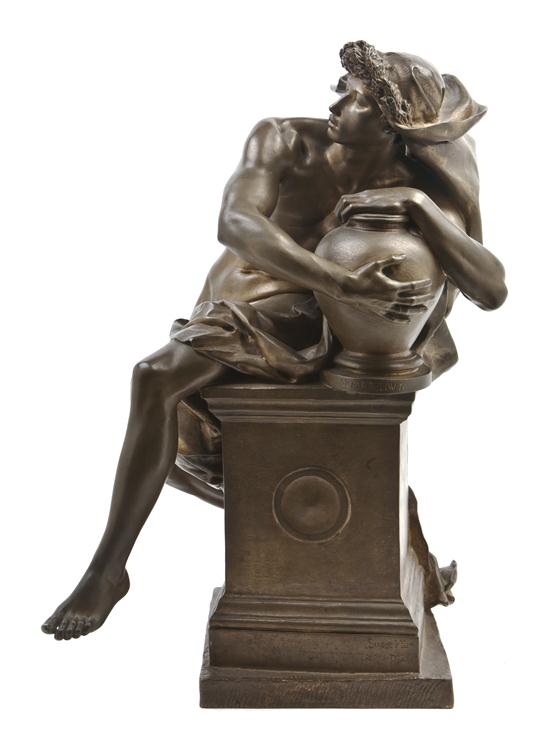 A French Bronze Figure Charles-Rene