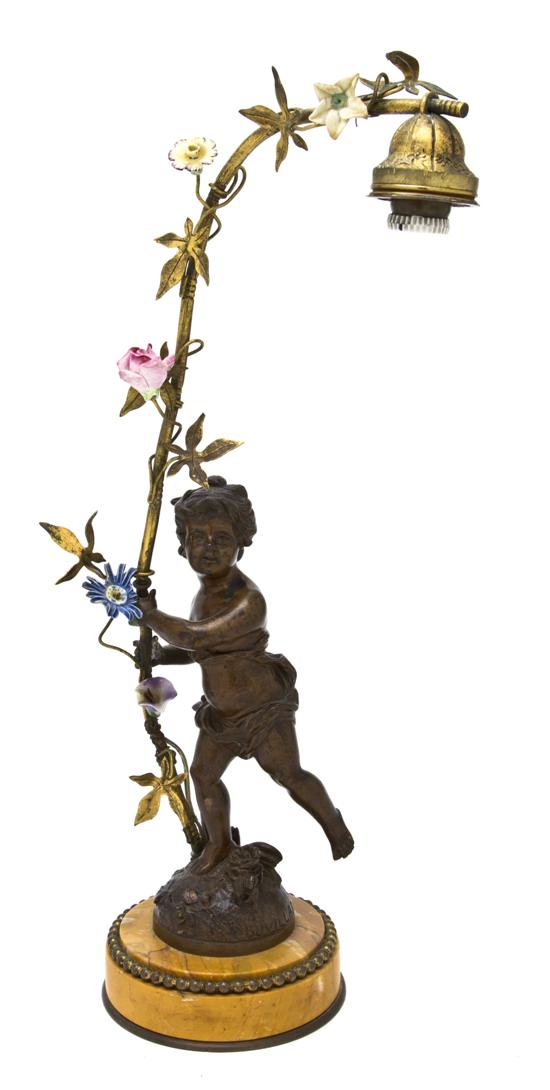 A French Bronze Figure Du Villard