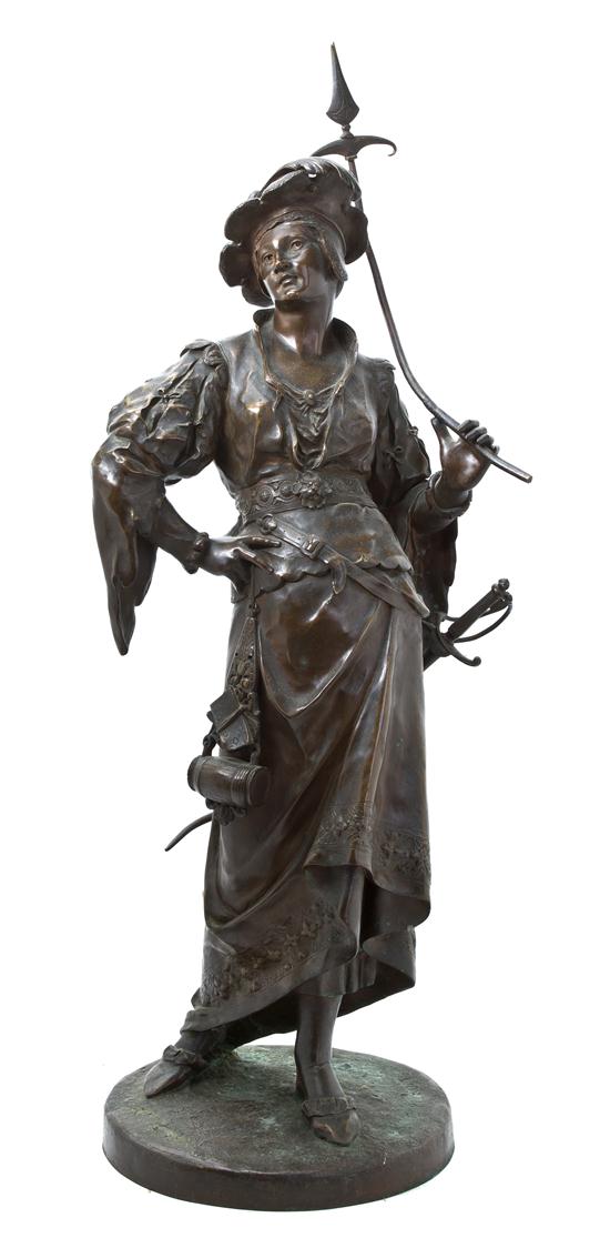 A French Bronze Figure Emile