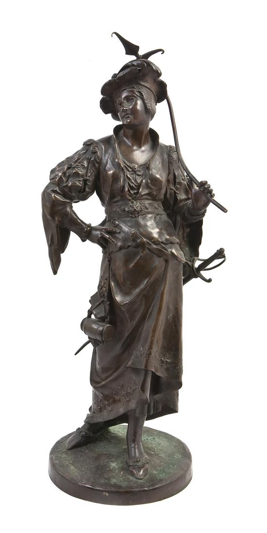 A French Bronze Figure Emile