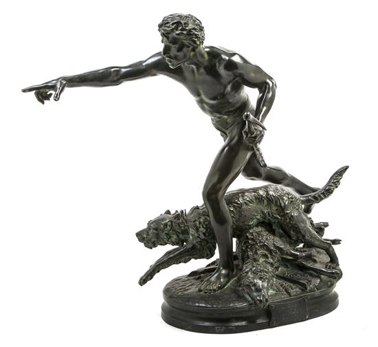 A French Bronze Figure Louis