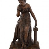 A French Bronze Figure of a Ne