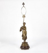 A FRENCH BRONZE MODEL OF A MAI