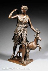 A French Bronze of "Diana Chas