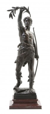 A French Bronze Sculpture Euge