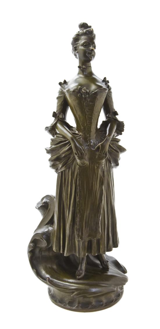 A French Bronze Sculpture Madeleine