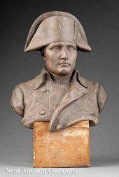 A French Bust of Napoleon late
