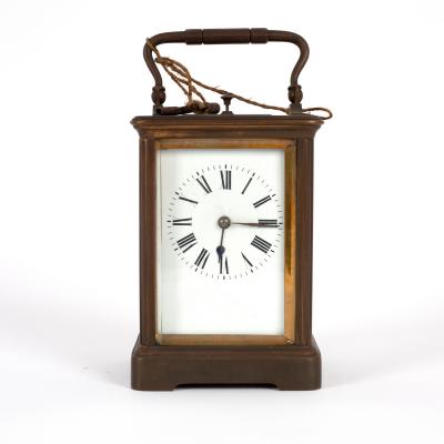 A French carriage clock with