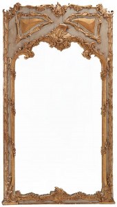 A FRENCH CARVED GILTWOOD WALL