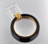 A French Carved Quartz, Onyx a