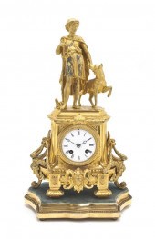 *A French Cast Metal Figural M