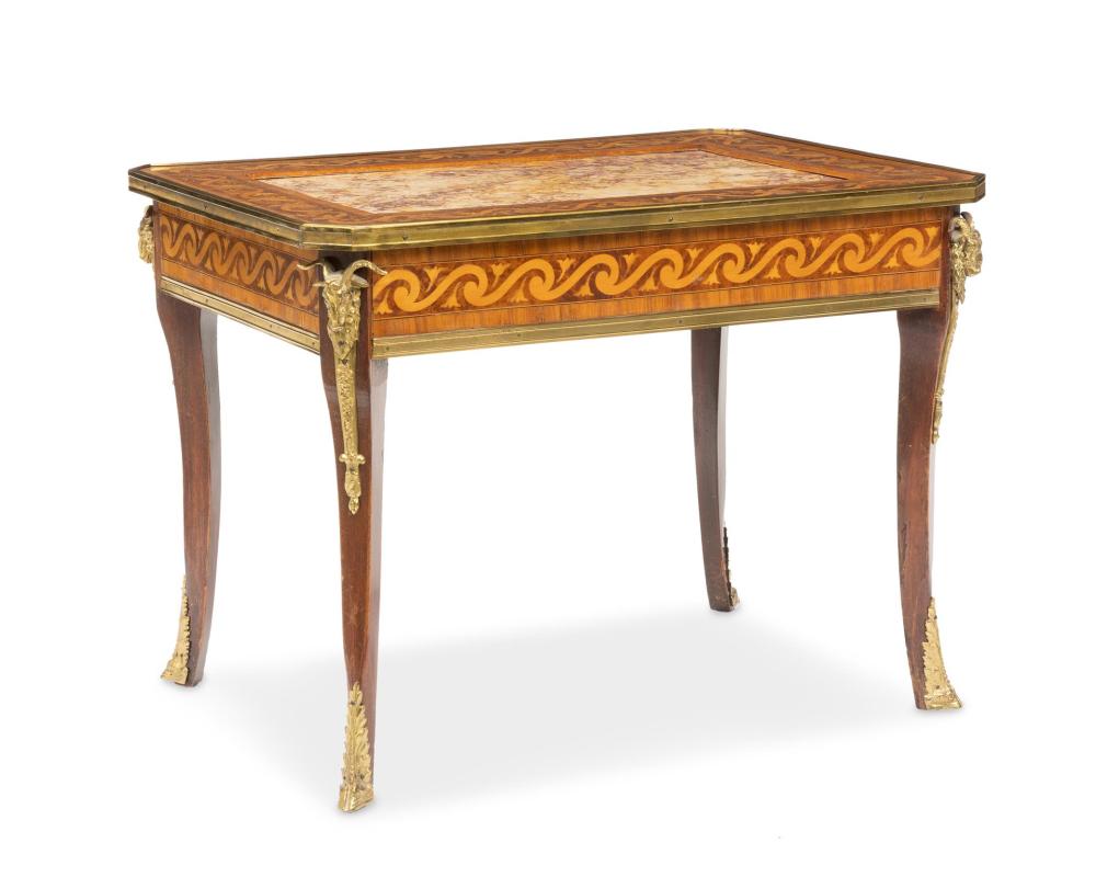 A FRENCH COFFEE TABLEA French