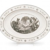 A French Creil Faience Platter