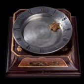 A French Ebonized, Parcel-Gilt