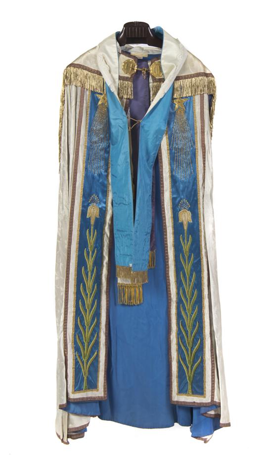 A French Ecclesiastical Embroidered