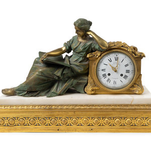 A French Empire  Bronze, Gilt