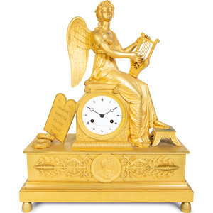 A French Empire  Gilt Bronze