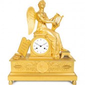 A French Empire  Gilt Bronze F