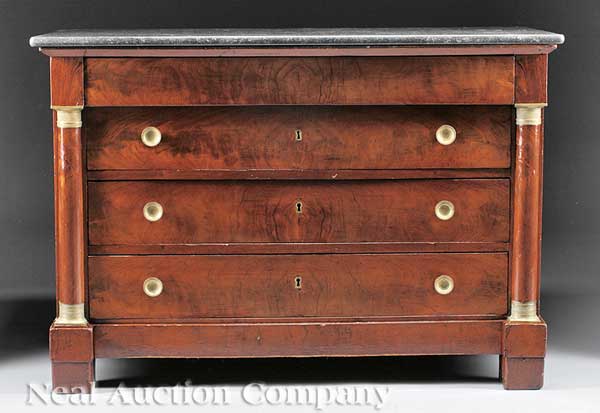 A French Empire Mahogany and