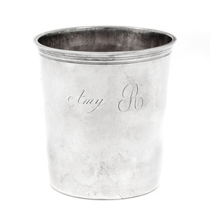 A French Empire Silver Beaker