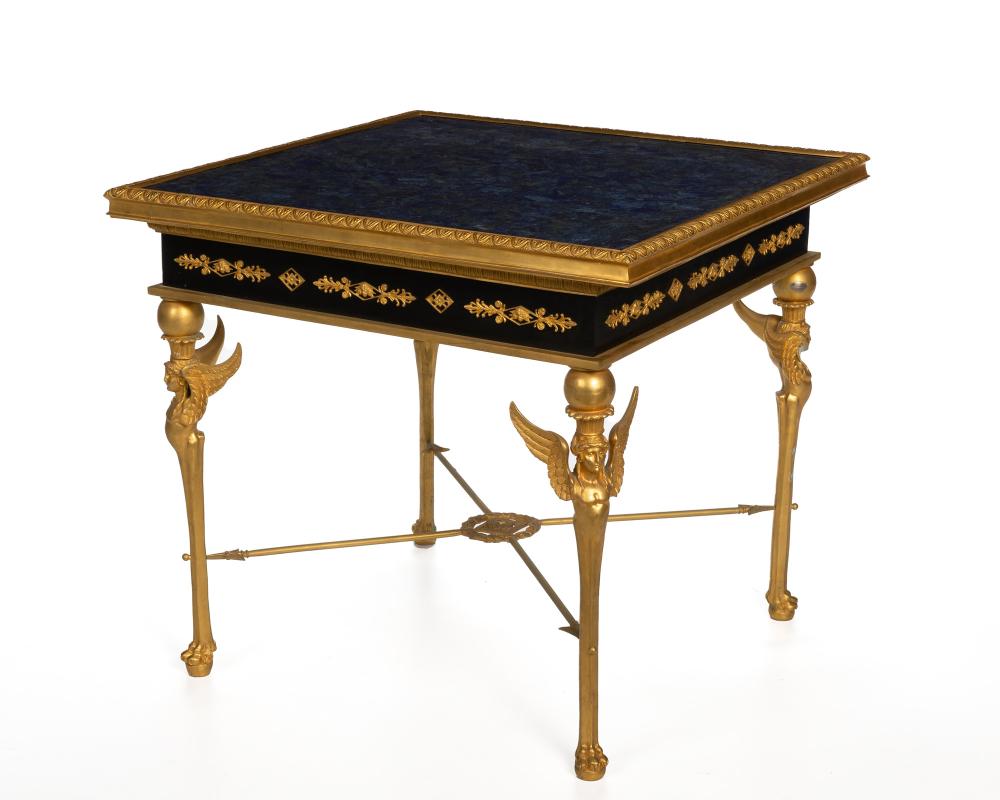 A FRENCH EMPIRE-STYLE LAPIS