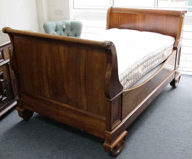 A French Empire style lit bateau
