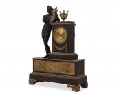 A FRENCH EMPIRE-STYLE MANTEL C