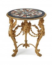 A FRENCH EMPIRE-STYLE MARBLE S