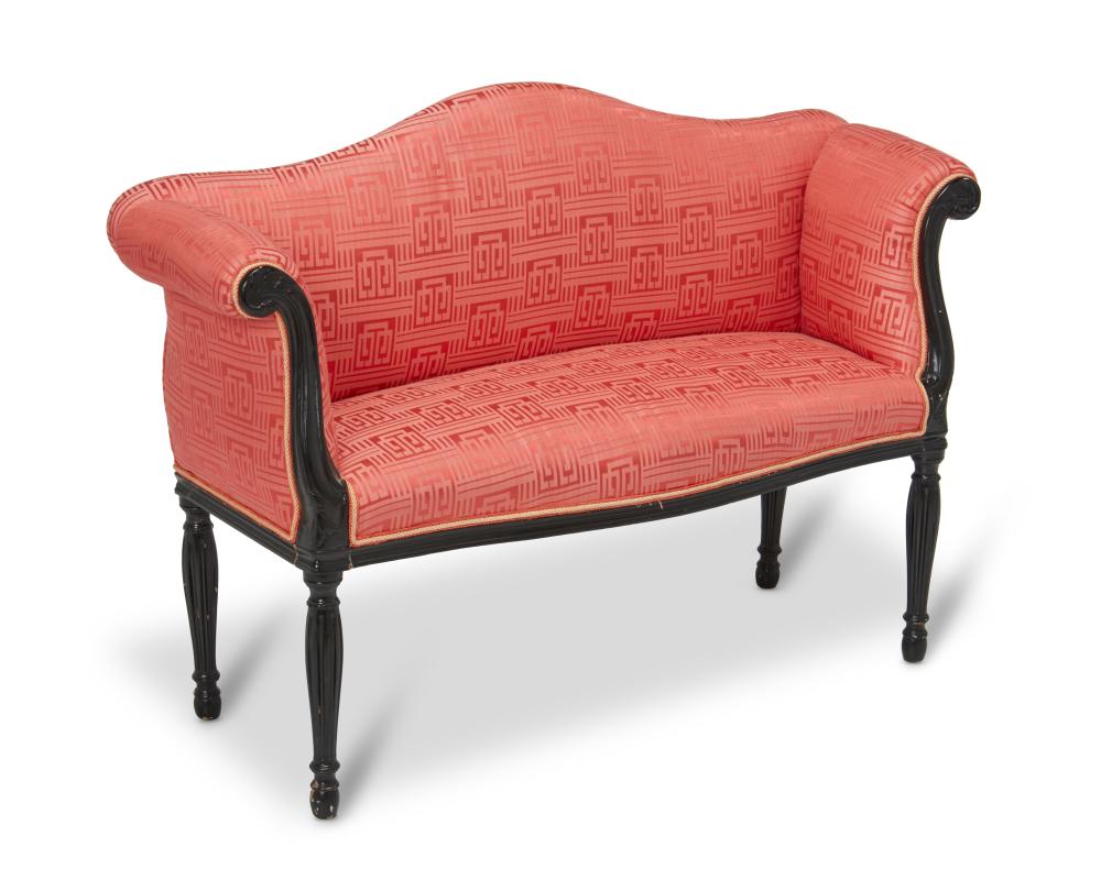 A FRENCH EMPIRE-STYLE SETTEEA