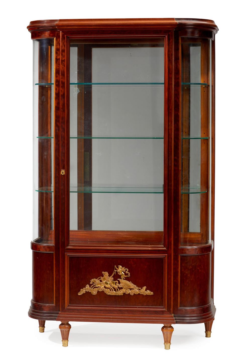 A FRENCH EMPIRE-STYLE VITRINE