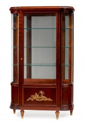 A FRENCH EMPIRE-STYLE VITRINE
