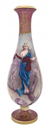 A French Enameled and Foil Dec