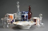 A FRENCH FAIENCE BARBER'S BOWL