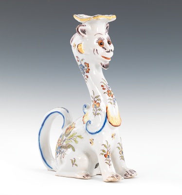A French Faience Figural