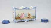 A French Faience Jardinaire Of