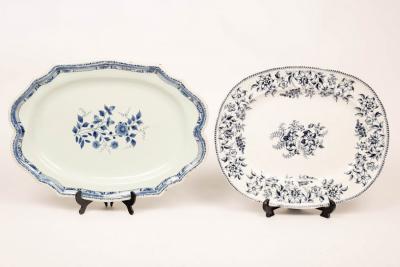 A French faience meat plate