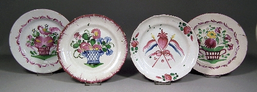 A French faience plate of