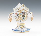 A French Faience Vase Jules Ve