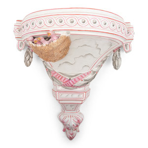 A French Faïence Wall Pocket St.