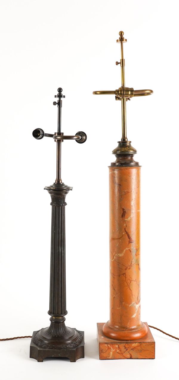 A FRENCH FAUX ROSSO VERONA MARBLE