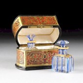 A FRENCH FAUX TORTOISESHELL AN