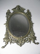 A French gilt and cast bronze