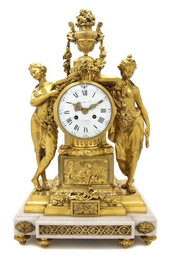 A French Gilt Bronze and