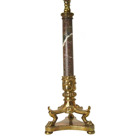 A French Gilt Bronze and Rouge