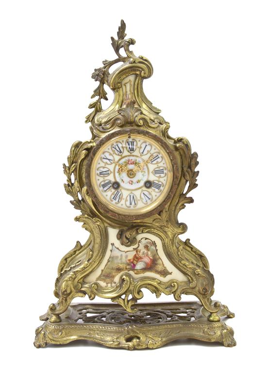 A French Gilt Bronze and